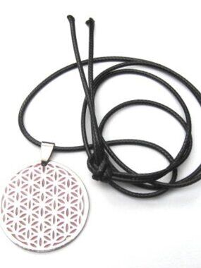 Flower of Life Cord Necklace